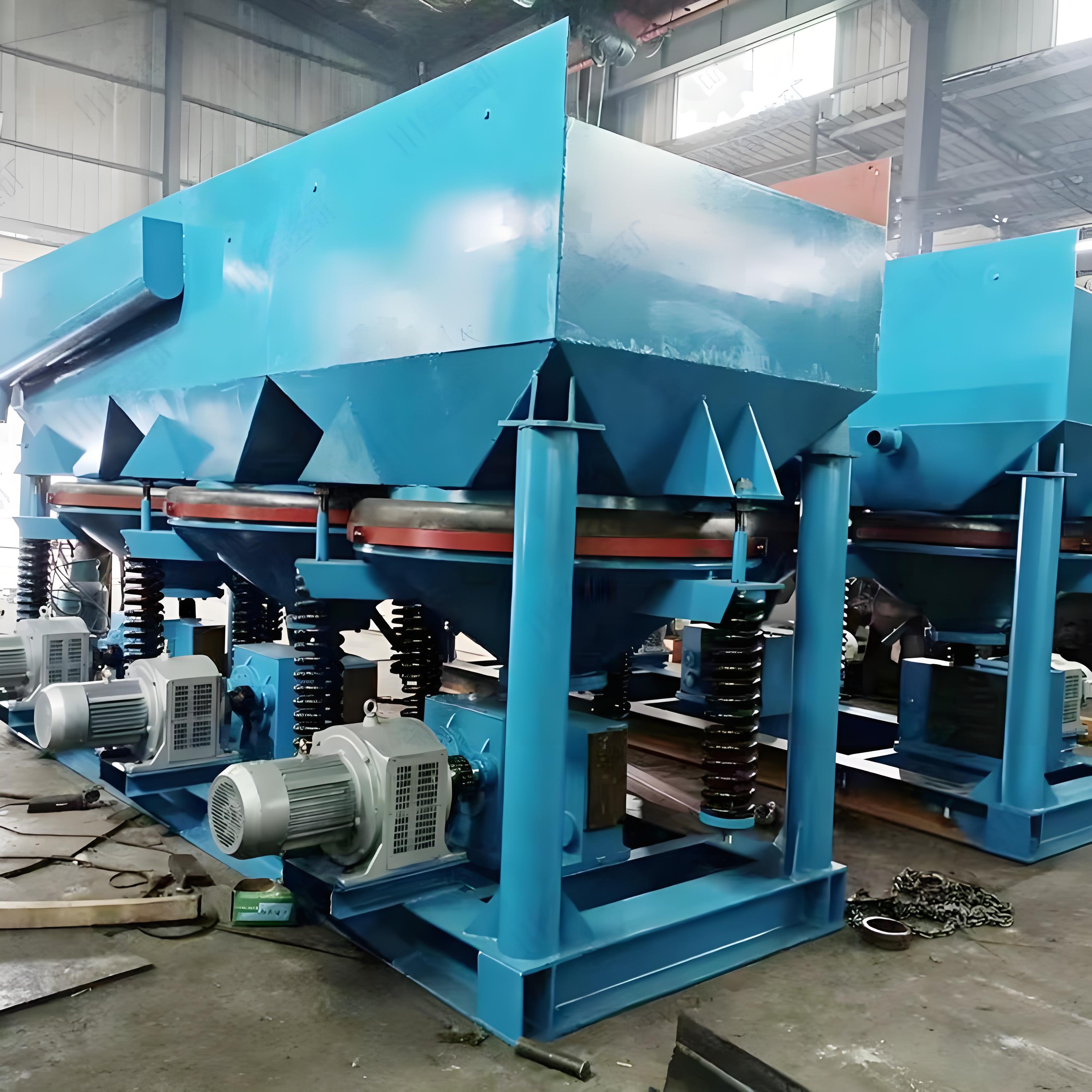 鋸齒波跳汰機(jī)梯形與矩形跳汰室的核心區(qū)別